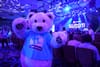 Snowflake's polar bear mascot makes an appearance at the Snowflake Summit keynote