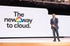 Google Cloud CEO Thomas Kurian speaks at Cloud Next 2023. Credit: Google