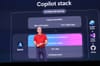 Microsoft's Scott Guthrie talks about AI app development on stage at Build 2024.