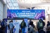 Attendees of KubeCon 2024 enter the convention center in Salt Lake City.