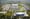 A rendering of an aerial view of a Core Scientific data center in Denton, Texas.