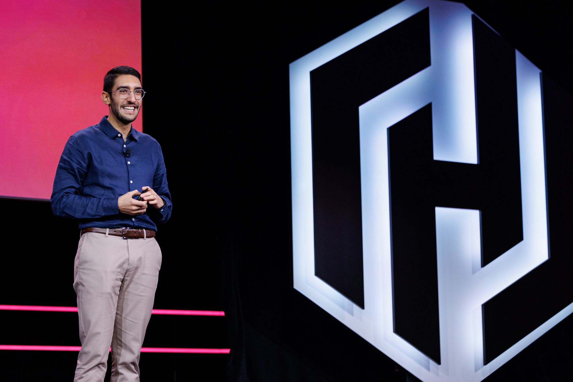 HashiCorp co-founder and CTO Armon Dadgar speaks at last year's HashiConf. Credit: HashiCorp